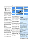 ProcessModel  -  Custom Windows esettanulm�ny                                                                                                                   "When the baseline model was built in ProcessModel, the weekly output of 1.945 windows was being met at full-production capacity. After lean manufacturing principles and simulation modeling techniques were incorporated, the weekly output increased to 2.400 windows."
